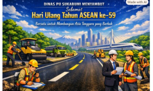 Dinas PU Sukabumi Sambut Hari Ulang Tahun ASEAN ke-59 Semangat Kolaborasi dan Pembangunan Berkelanjutan