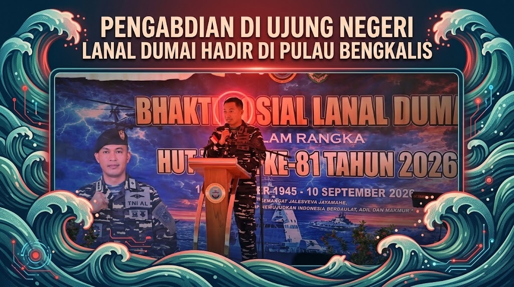 Pengabdian Di Ujung Negeri Lanal Dumai Hadir Di Pulau Bengkalis