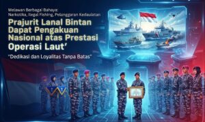 Prajurit Lanal Bintan Dapat Pengakuan Nasional atas Prestasi Operasi Laut